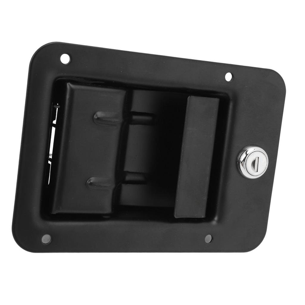 162 X 115mm Toolbox Handle Latch Heavy Duty Stainless Steel with Key Truck Tool Box Latch for Caravan RV Vehicles