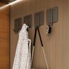 Suction Cup Hooks Stainless Steel Adhesive Wall Hooks Hooks for Bathroom Room Clothes Hats Hanger Kitchen Storage Robe Hook