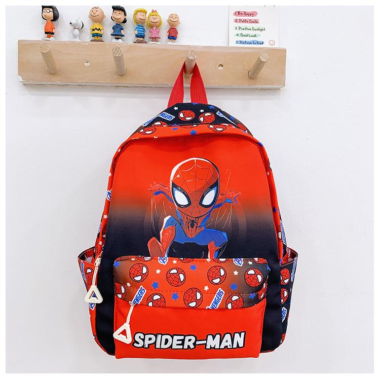 America Pattern Captain Kids School Backpack For Early Education