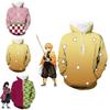 Demon Slayer Kimetsu No Yaiba 3d Printed Hoodie Sweatshirt Cozy Pullover Coat