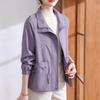 Women's Mid-Aged Plus Size Autumn Short Jacket