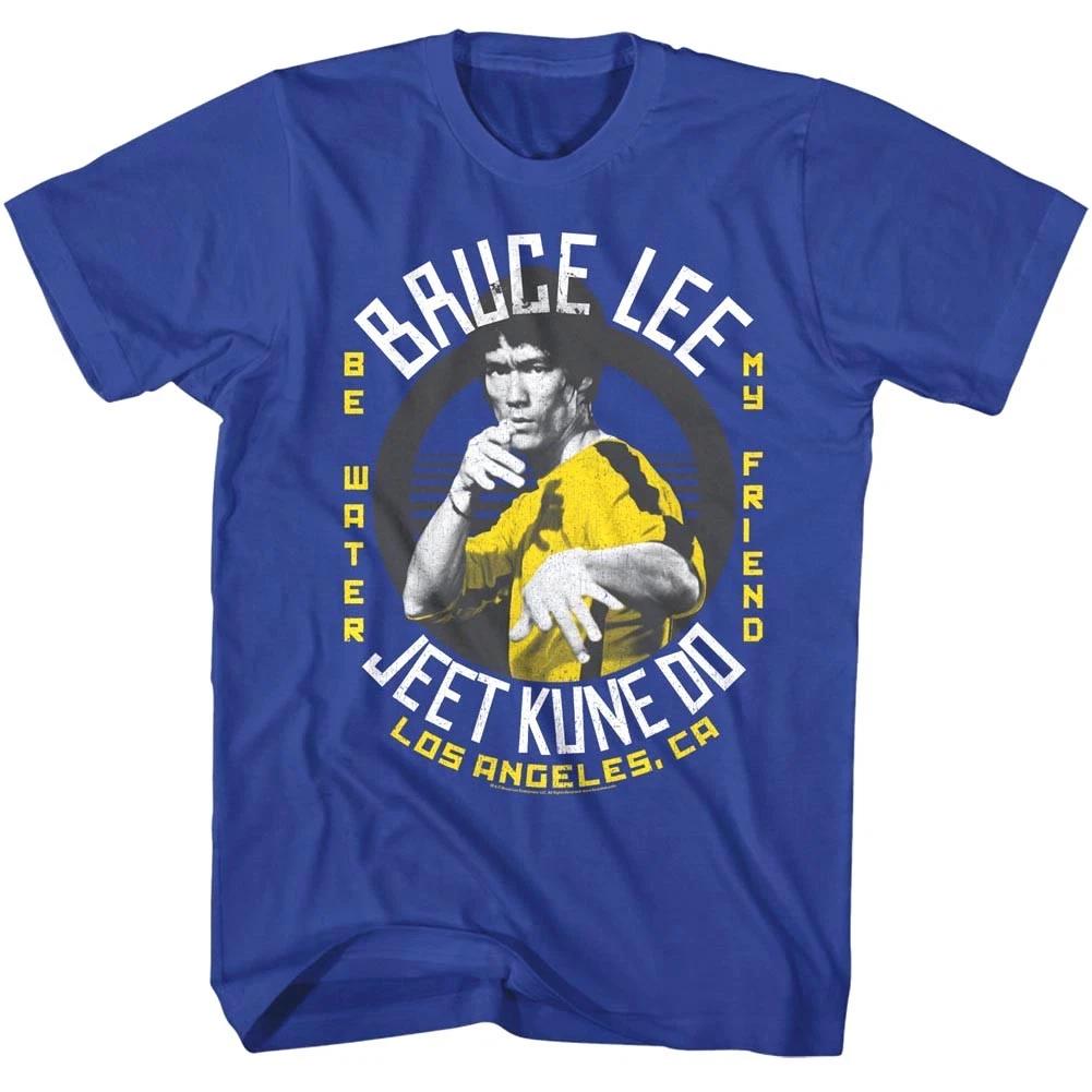 Bruce Lee Jeet Kune Do Los Angeles California Men s T Shirt Be Water My Friend XL