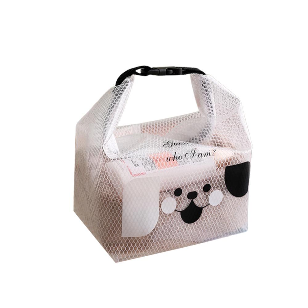 

Large Capacity Portable Handbag Drawstring Outdoor Toiletries Bag New Storage Bag white S