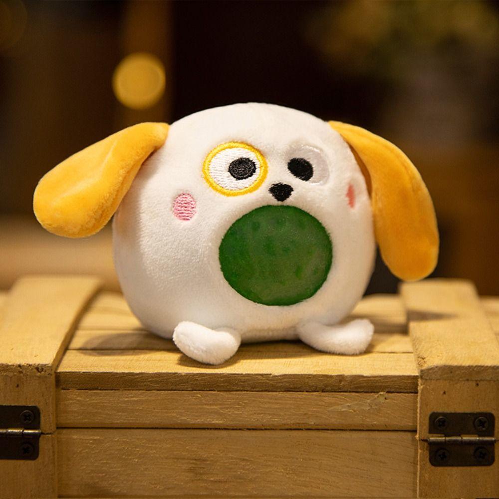 Decompression Slow Rebound Toy Bubble Cartoon Plush Doll Animal Squeeze Toy Desktop Decoration