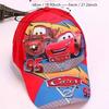 Disney Lightning McQueen Baseball Cap Car Sun Protection Visor Breathable Knitted Visor Outdoor Casual Style Crochet Visor McQueen Baseball Cap