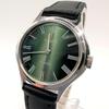 Used Working Item CITIZEN Castalia Ladies Belt Replaced Green Dial