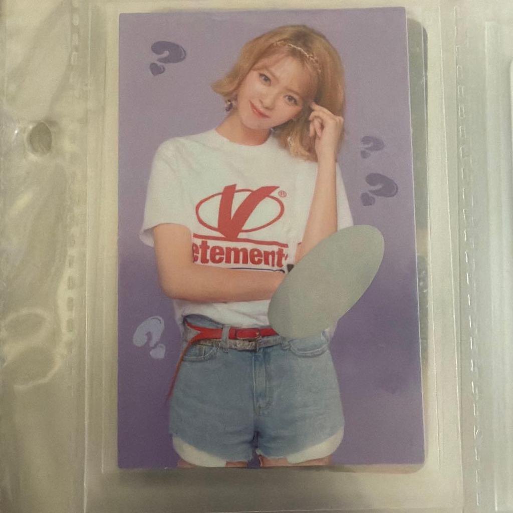 Used TWICE photocard individual sale