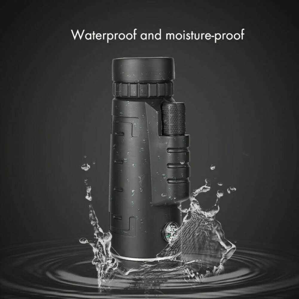 Τηλεσκόπιο 40X60 Μονοφθαλμο Τηλεσκόπιο Hd Υψηλής Ισχύος Κινητό Τηλεσκόπιο Πλήρως Ευέλικτος Επικαλυμμένος Φακός Οπτικού Γυαλιού + Κλιπ Τηλεφώνου