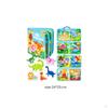Dinosaur Activity Book Interactive Felt Fine Motor Skills Young Child Board