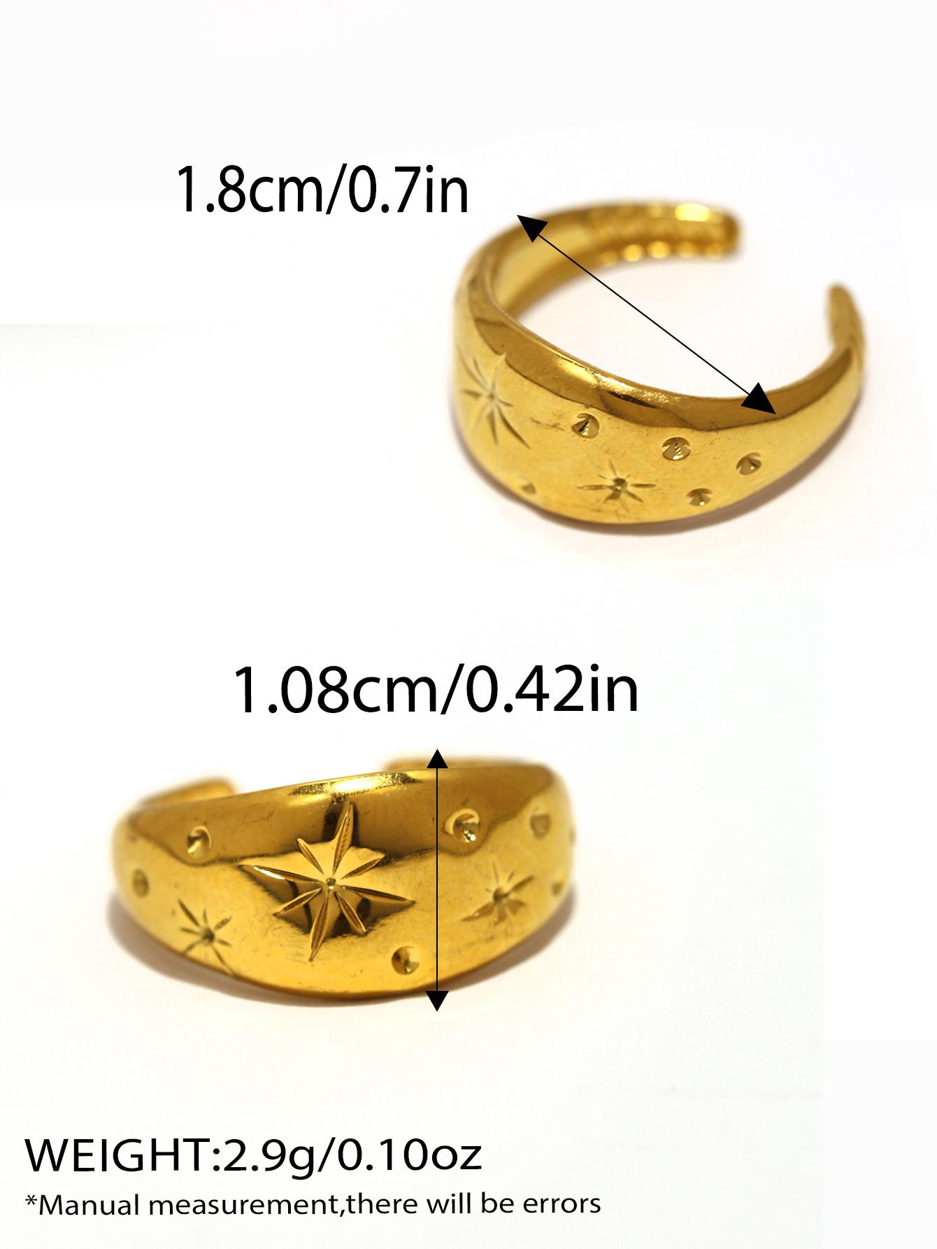 

1 PC Cute Sexy Style Stainless Steel Geometric Open Ring High Quality Suitable for Ladies Daily Wear Valentine s Day Gifts resizable