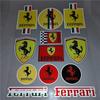 Set di Adesivi per Auto con Logo Ferrari Decalcomanie Riflettenti in Vinile Glitterato per Carrozzeria Auto Finestrino Laptop Moto Accessori Decorativi HS8