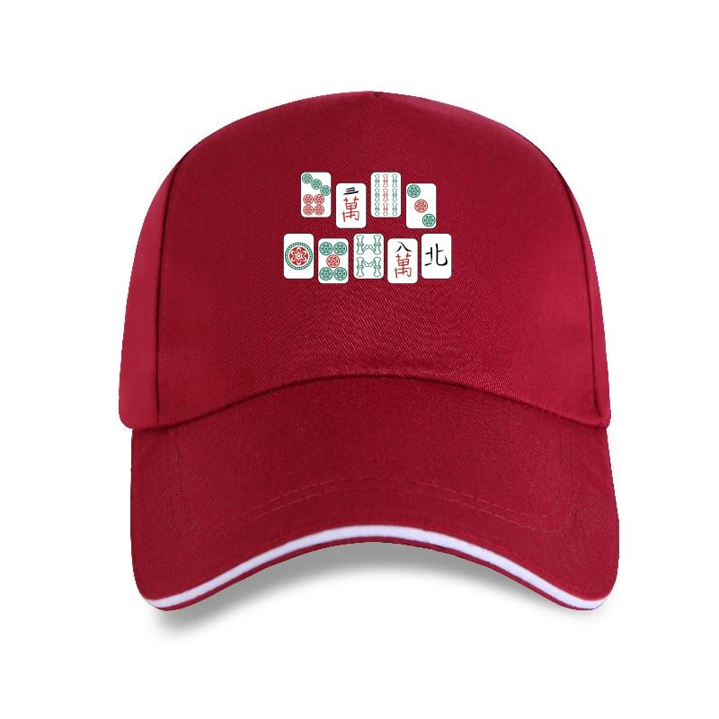 New Cap Hat  Mahjong Baseball Cap Gaming Game Playing Memory Observation Strategy Themed Gift For Mahjong Players Lovers Enthusi