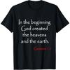Bible Verses Genesis 1_1 T-Shirt