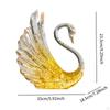 Figure Resin Goose Sculpture for Wedding Centerpiece And Party Decor