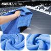 SEAMETAL 350GSM Microfiber Car Wash Towel High Density Absorbent Cleaning Cloth Car Detailing Window Glass Scratch-Free Washcloth