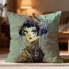Popular L-LLove Death & Robots Cushion Cover Soft Washable Pillow Case Multi-Scene for Couch Bed Travel Office Use
