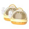 2Pcs Hamster Carrier Cage Clear for Small Animals Chinchilla Dwarf Hamster