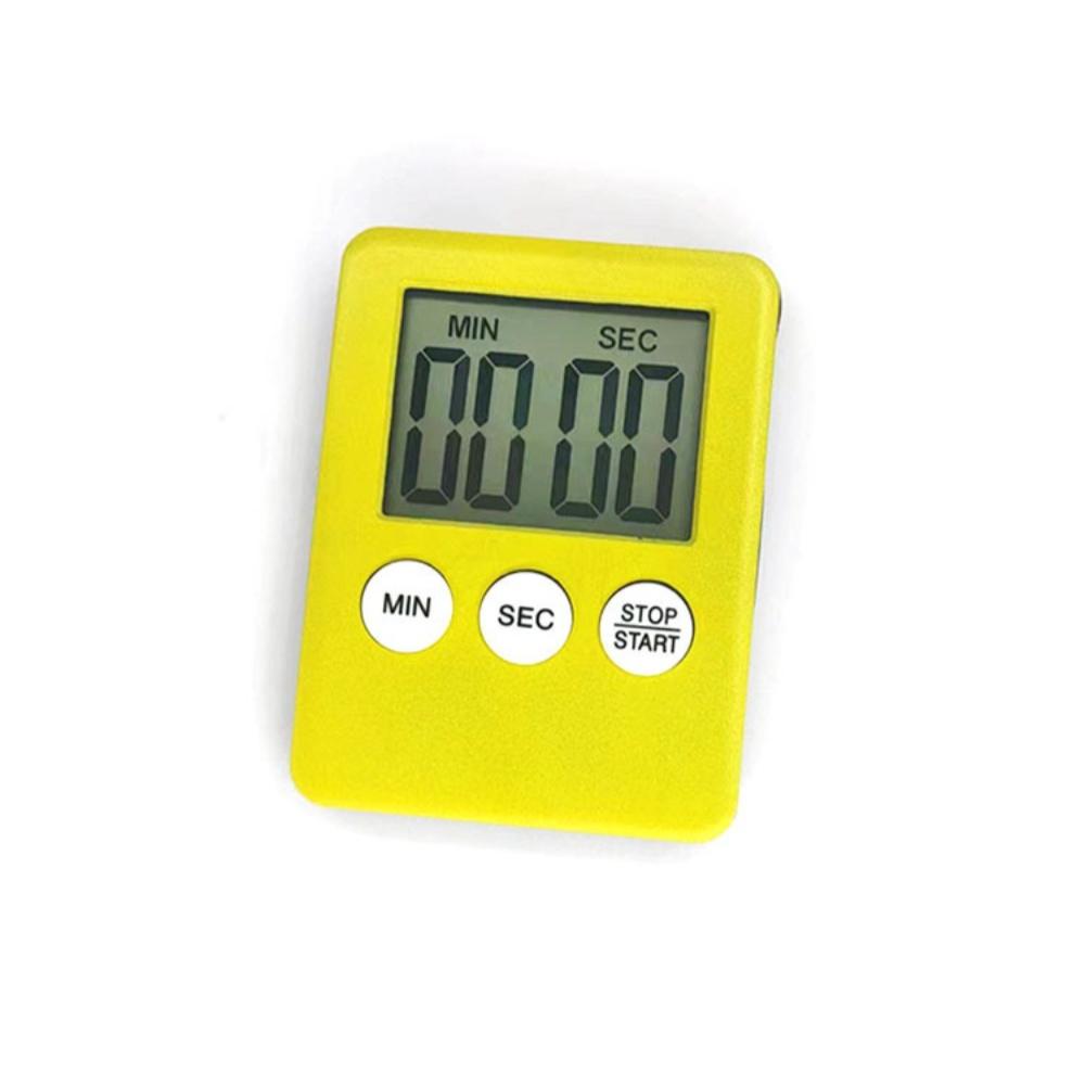 Magnetic Kitchen Timer Digital Cooking Baking LCD Count Down Up Loud Alarm Countdown Alarm Magnet Clock Sleep Clock Kitchen Sup