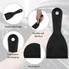 High-Quality Plastic Scrapers for Wall Coverings, Spackle, and Repairs - 6 Piece