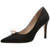 Fashion 2025 New Wedding Shoes Women Pearl Buckle Red High Heels Stiletto Bridesmaid White Bridal Shoes Black Work Shoes