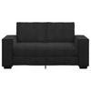 2 Seater Sofa Black 160 x 78 x 84 cm Velvet