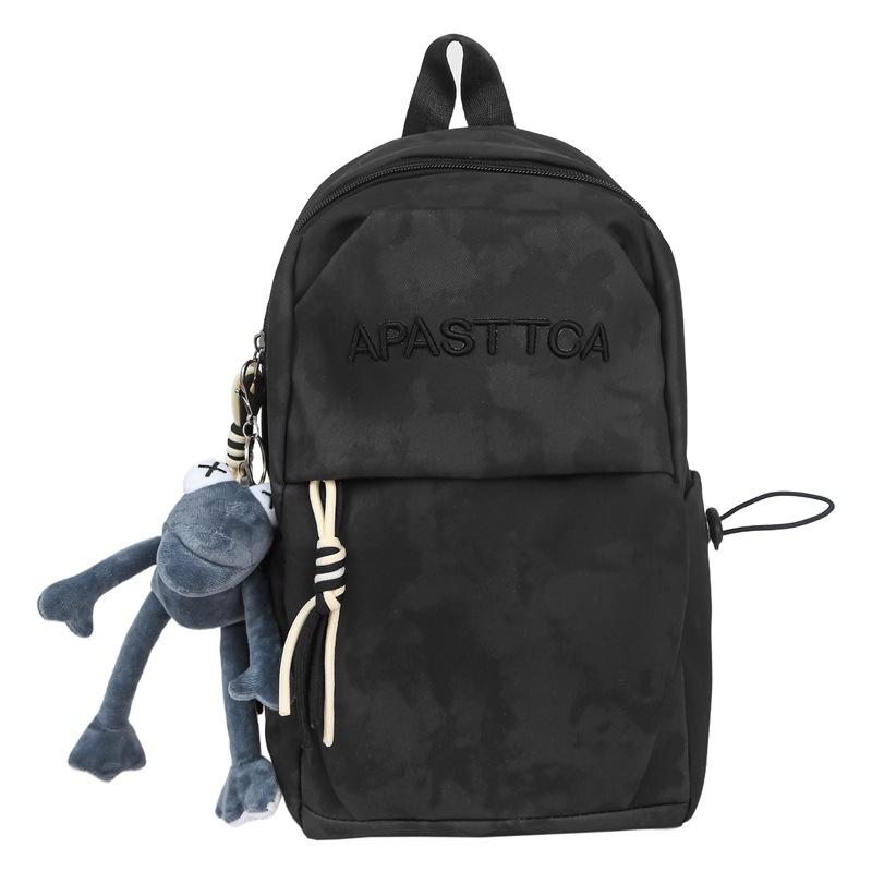 Small Backpack Female Student Versatile Go Out To Play Lightweight Small College Student Travel Backpack Male Trend Schoolbag
