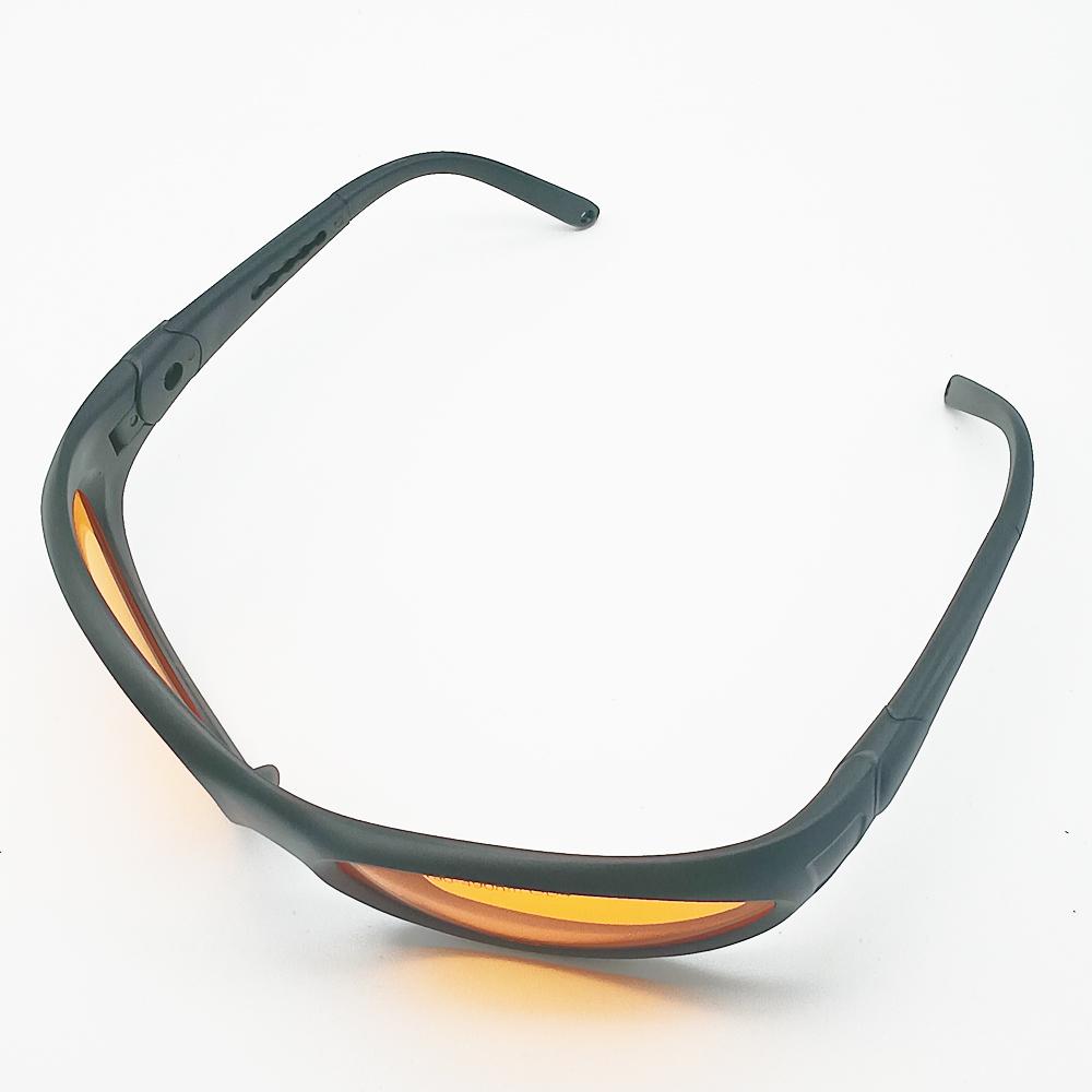 UV Laser Protection Glasses 190-490nm OD4+ 355nm 455nm Laser Safety Goggle Eye Protection