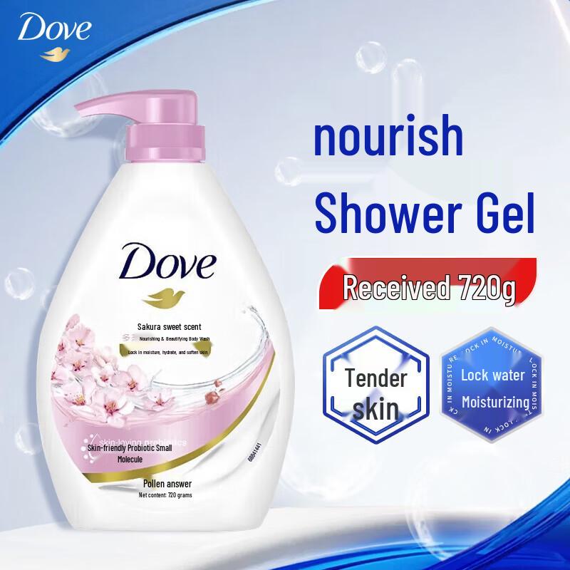 

Dove Глубоко питающий увлажняющий гель для душа