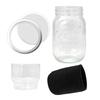 Clear Wide Mouth Glass Sprouter Container Set With Lid For Fast Seedling Germination Vegetable Cultivation Accessories