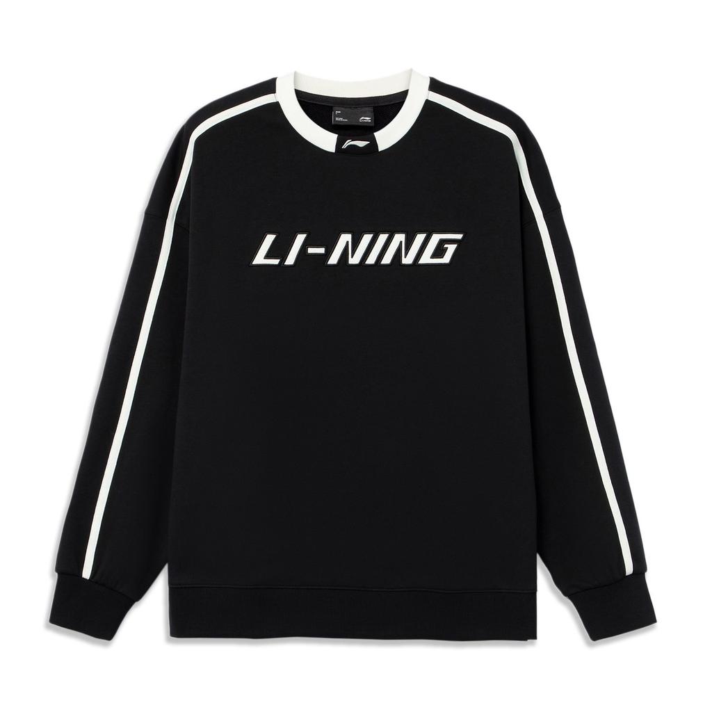 Li Ning Sweatshirt Unisex Black AWDU917-1