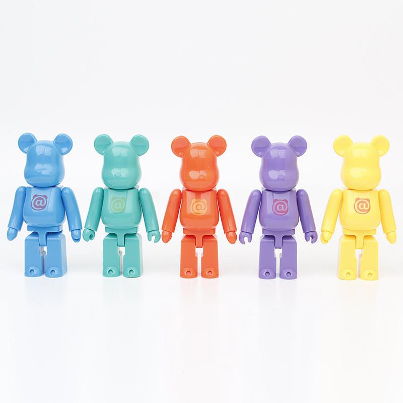 Pvc Colorful Bear Model Blind Box And Car Ornaments 11cm Anime Inspired Pvc Figure