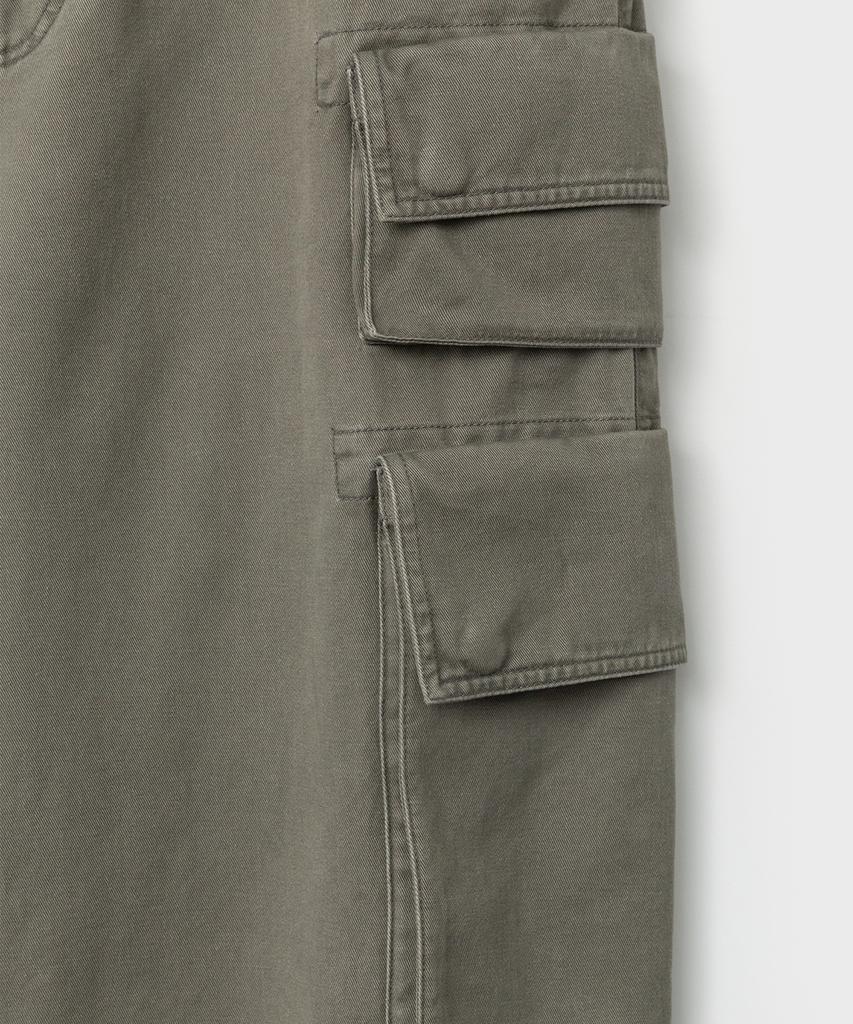 Bellie Archive Sector Cargo Pants - Washed Khaki