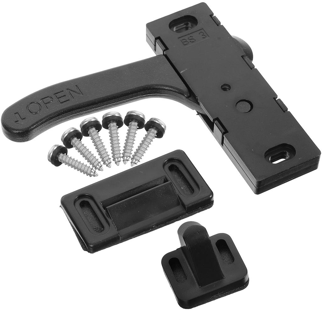 Screen Door Handle for Rv Replacement Heavy Duty Metal Grip Compact Design Rust Resistant Smooth Operation Camper Trailer Use