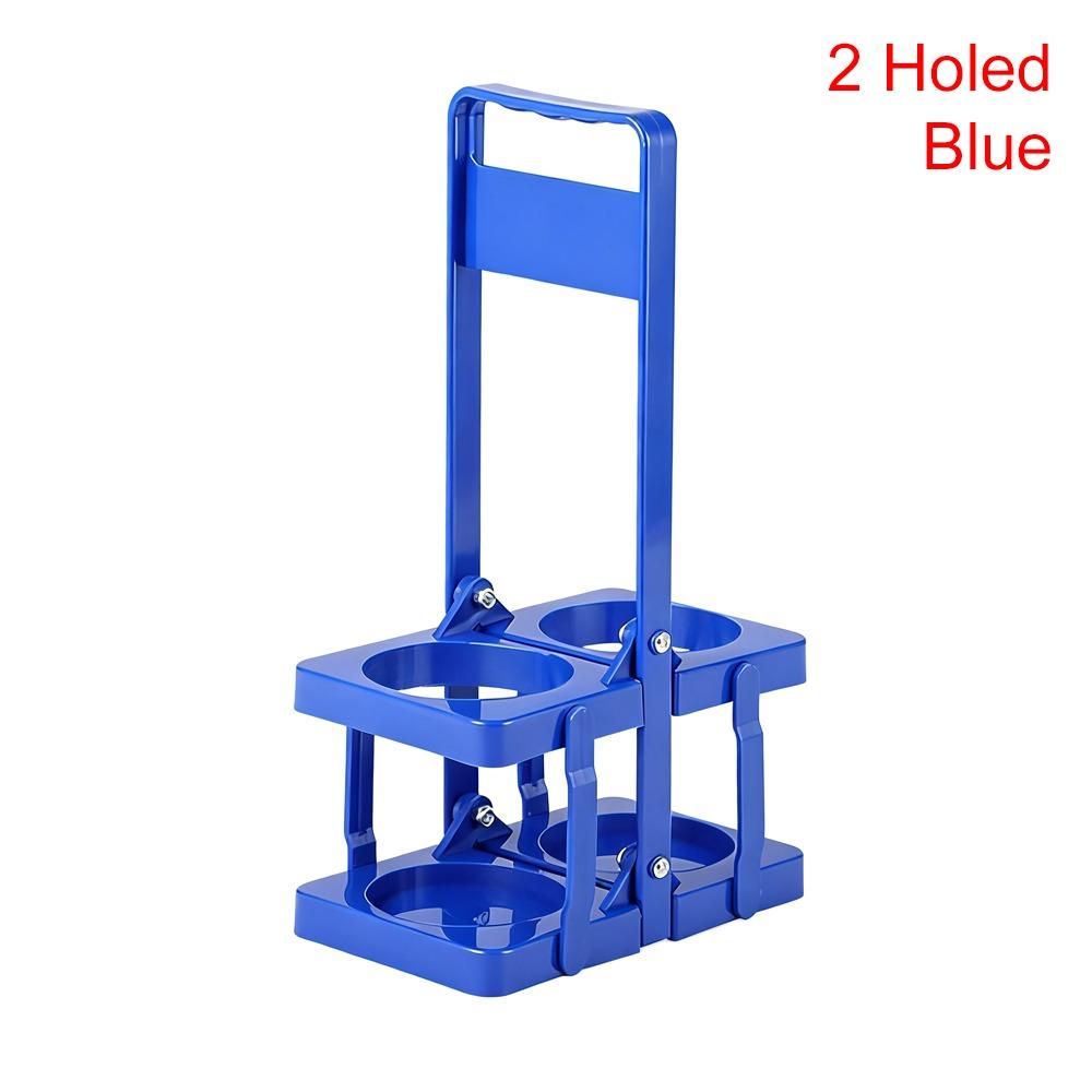 1Pcs New Basket Cup Organizer Beer Rack Bar Beverage Display Foldable Beer Bottle Carrier Reusable 2 Holes Drink Holder