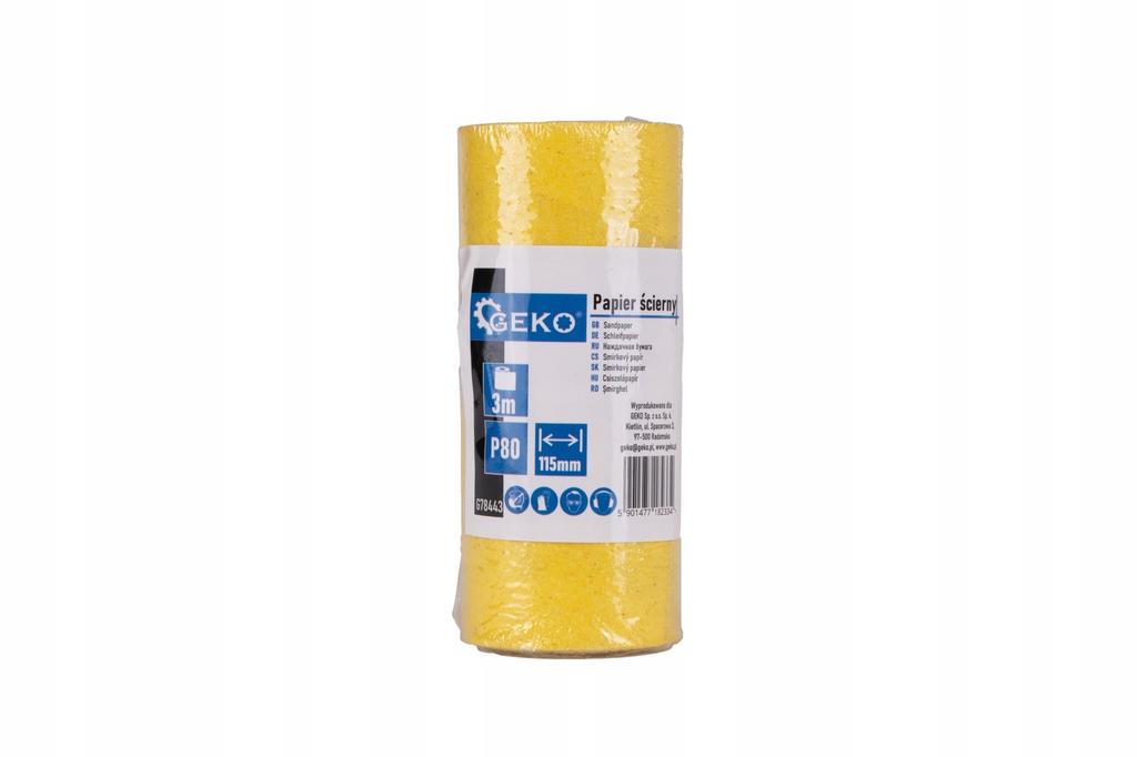 Sandpaper Roll 115Mm X 3M P80 100