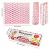 50Pcs/Lot Wax Paper Food Wrappers Wrapping Paper Food Grade Grease Paper For Bread Sandwich Burger Oilpaper Kitchen Baking Tool
