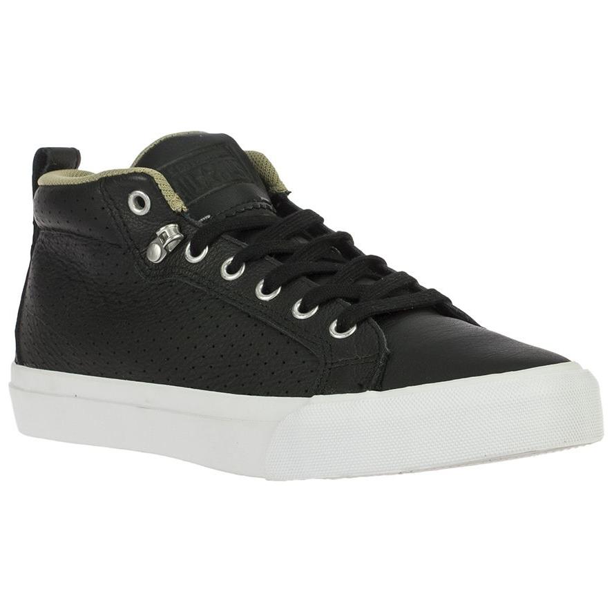Converse Comfortable Slip-Resistant Durable Mid-Top Skate Shoes Men Sneakers Black 151051C