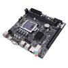 Placa-mã Gamer H110 LGA 1151 Canal Duplo DDR4 M.2 Nvme Serial ATA3.0 6Gb/s PCI E X16 - Placa-mã de Computador ITX Suporte para Processadores 6ª 7ª 8ª
