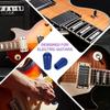 uxcell Switch Tip Knobs for Electric Inch Toggle Switch Imported Durable Replacement Parts for Electric Blue Guitars, 2-Pack, 8/32 Screw, 5-Way/3-Way
