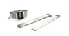 Cheap Casio A158 A159 A168 Etc Compatible Stainless Steel Expansion Belt Band Bellows Type Elastic Belt Ca-s5 (18mm (M Size), Silver)