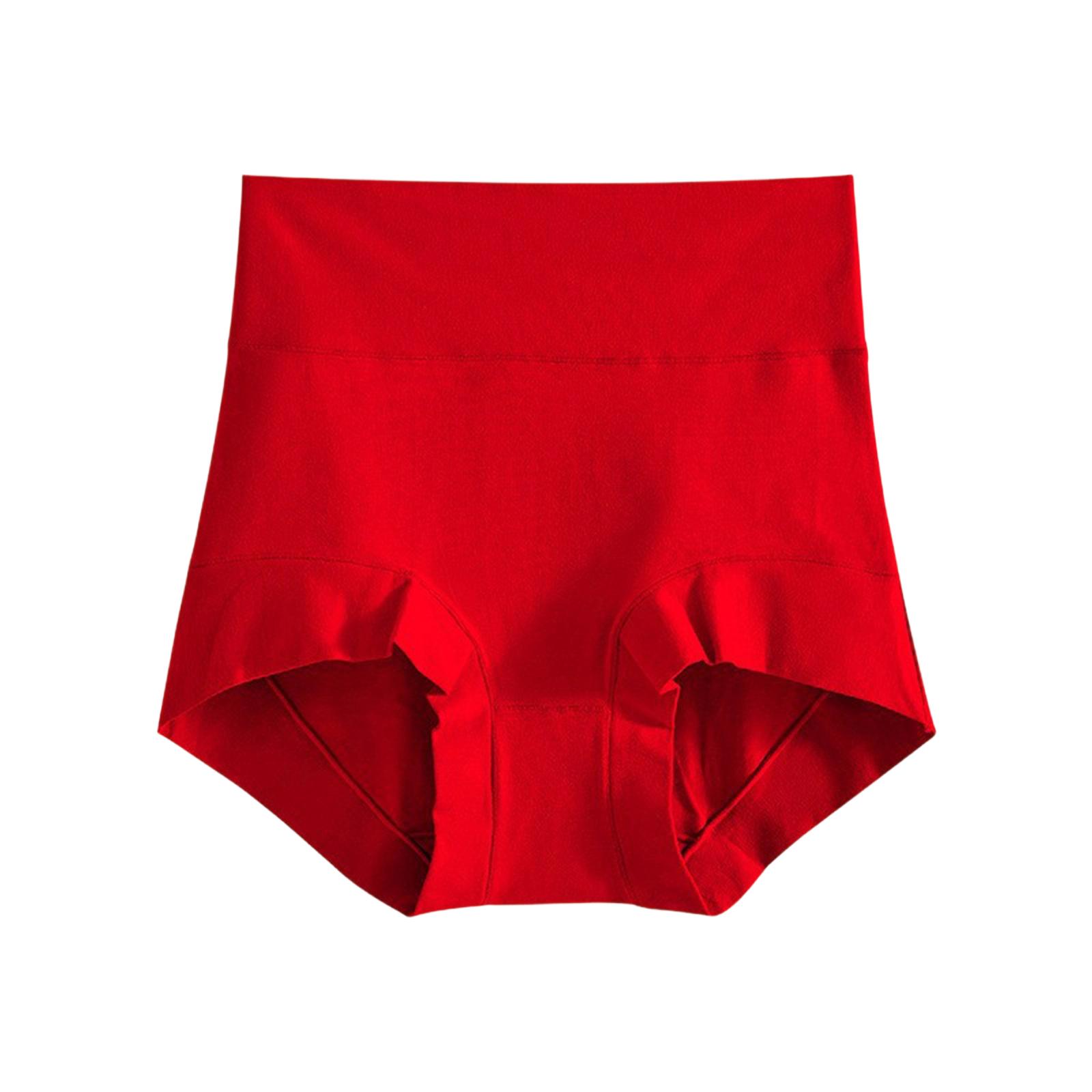 

Women s High Waisted Underwear For Shaping And Lifting The Buttocks, Reducing The Size Of The Belly XL червоний