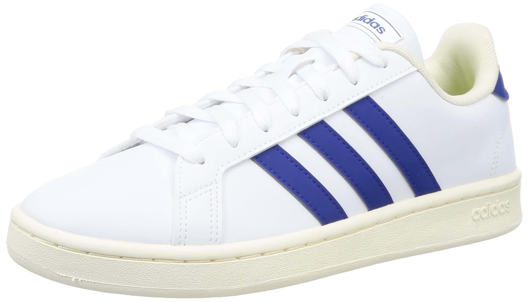

Adidas Grand Court Footwear Royal White Size cm Sneakers, White/Team Blue/Cream (GY2162), 26.0