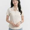 Navava Casual Solid BuTTon PoinT Collar ShorT Sleeve T shirT nT3318