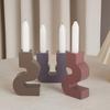 Silicone Candle Base Moulds Candle Stand Molds S/U Shape Craft Molds Flexible Silicone Molds Silicone Handmade Supplies