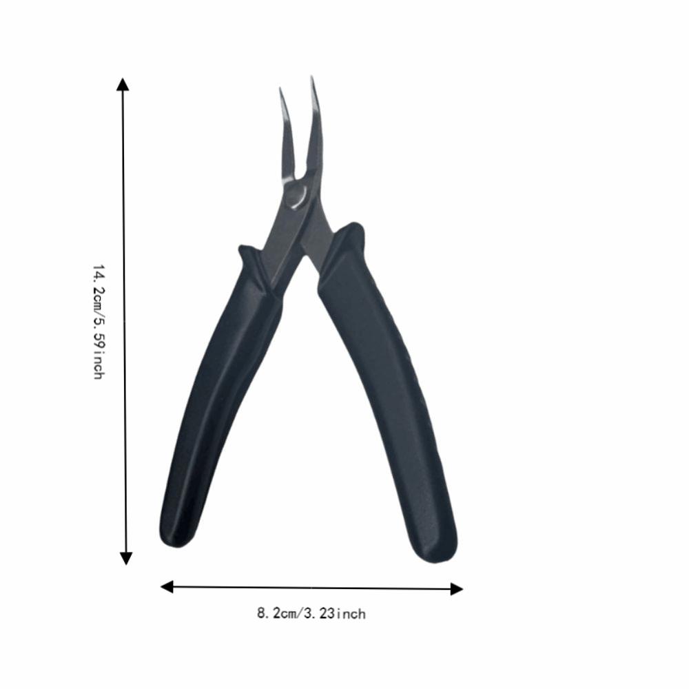 Ergonomic Handle Racket Stringing Pliers PVC Grip Curved Nose Pliers Tennis Rackets