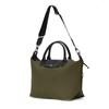 Longchamp Le Pliage Energy Adjustable Detachable Shoulder Strap Recycled Polyamide Canvas Tote Bag Medium Women tote bag Khaki 1515HSR892