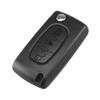 Remote Key Case For Peugeot 207 307 308 407 607 807 For Citroen C2 C3 C4 C5 C6 Flip Folding Car Key Shell 2/3/4 Buttons