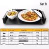 Qianxing Melamine Divided Dinnerware Set