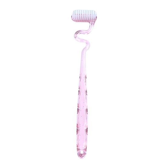 Yousheng Toothbrush with Hanging Hole Design S-Shaped Vertical Brush Soft Bristles Anti-Slip Handle Toothbrush