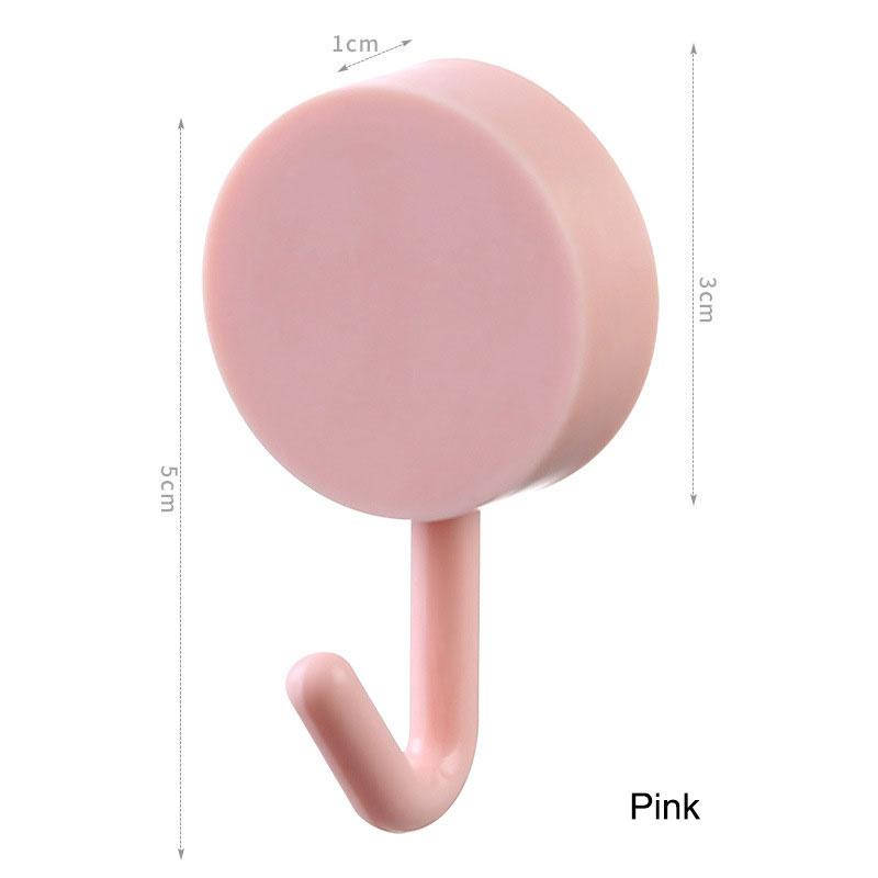 Colorful Adhesive Hooks Cute Utility Hooks Key Hooks For Wall Decorative Hook Wall Mount